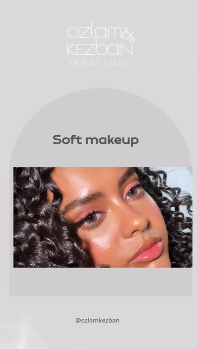 Soft makeup
